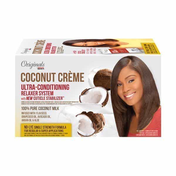 Africa's Best Coconut Creme Relaxer System By Malik Beauty