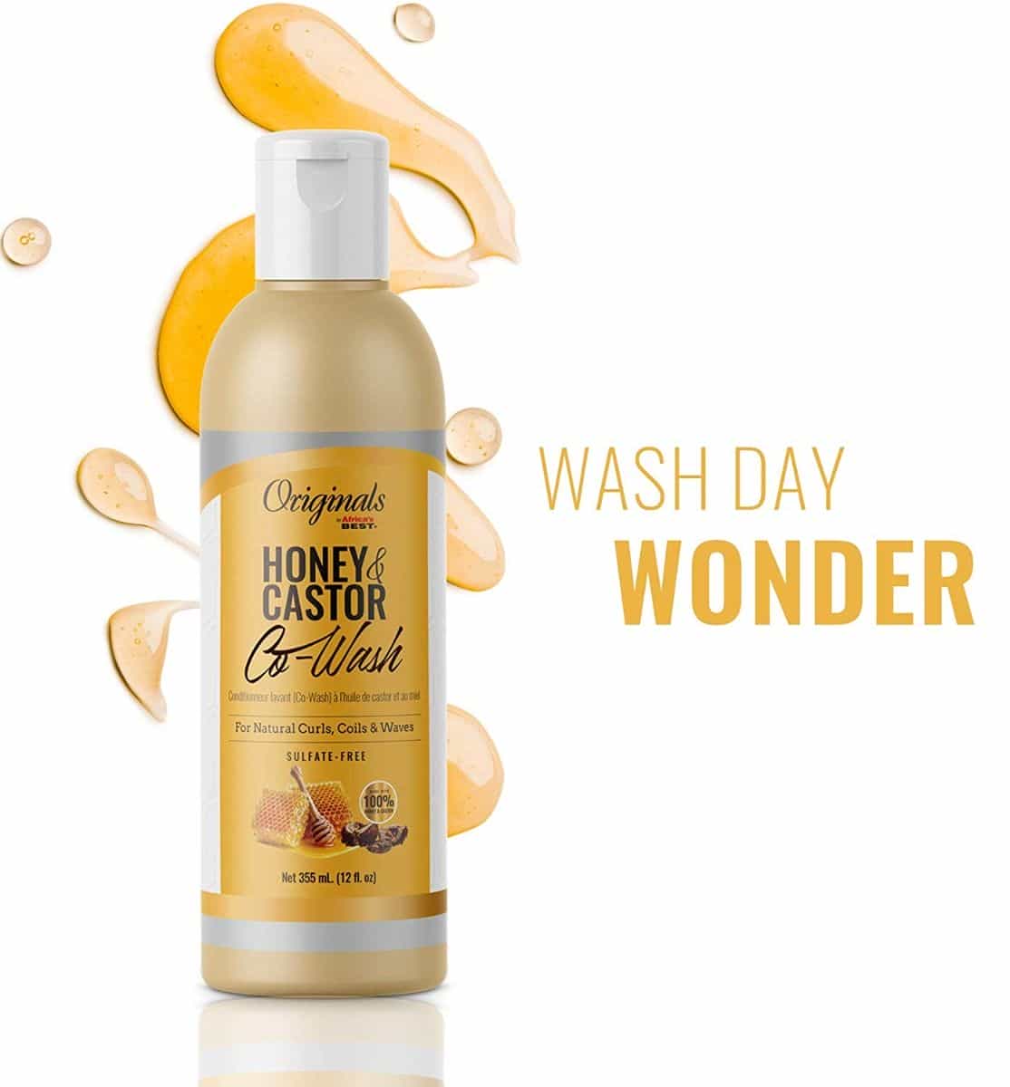 Africa's Best Honey & Castor Co-Wash 12oz By Malik Beauty