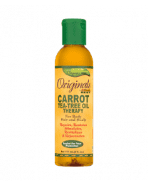 Africa's Best ORG Carrot Tea Tree Oil Ther. 6 Oz. By Malik Beauty