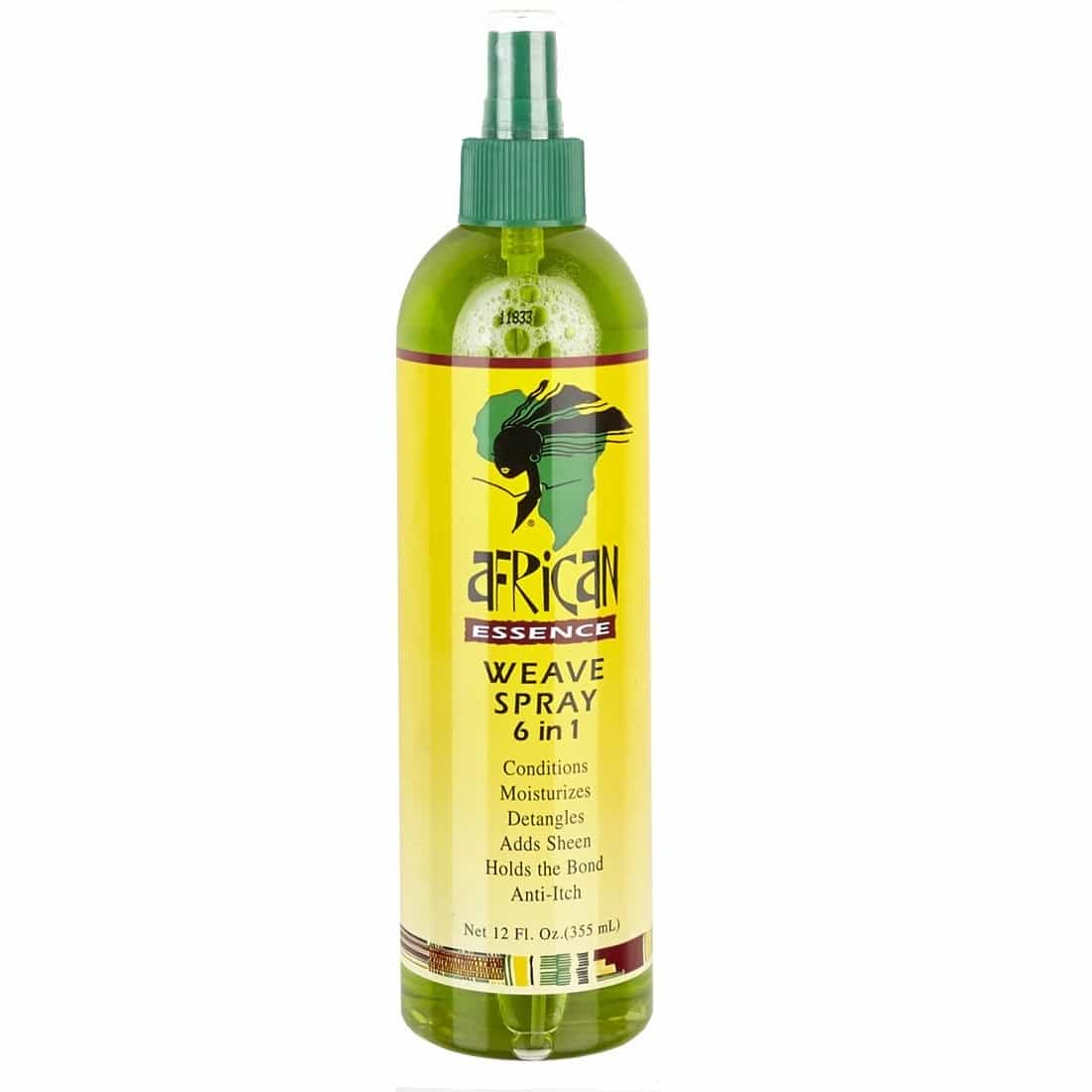 African Essence 6 in 1 Weave Spray 12 Oz. By Malik Beauty